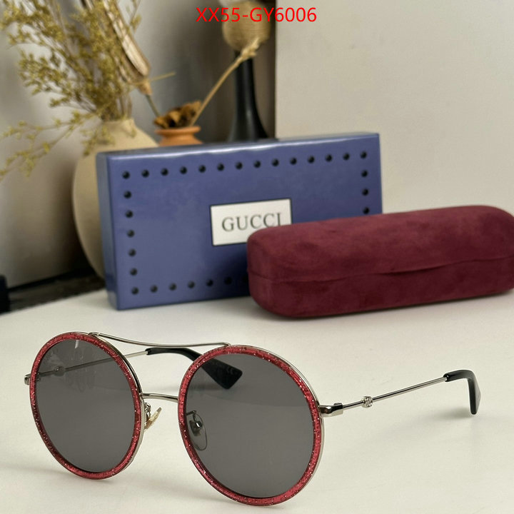 Glasses-Gucci buy cheap ID: GY6006 $: 55USD