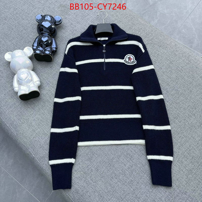 Clothing-Moncler top fake designer ID: CY7246 $: 105USD