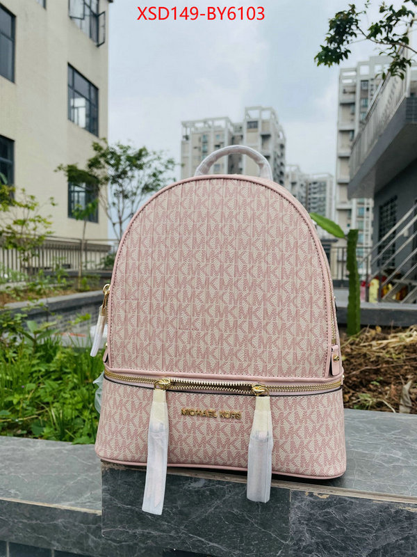 Michael Kors Bags(TOP)-Backpack- found replica ID: BY6103 $: 149USD