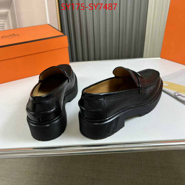 Men Shoes-Hermes what is a counter quality ID: SY7487 $: 175USD