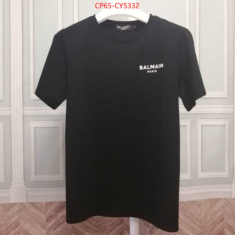 Clothing-Balmain replica 1:1 ID: CY5332 $: 65USD