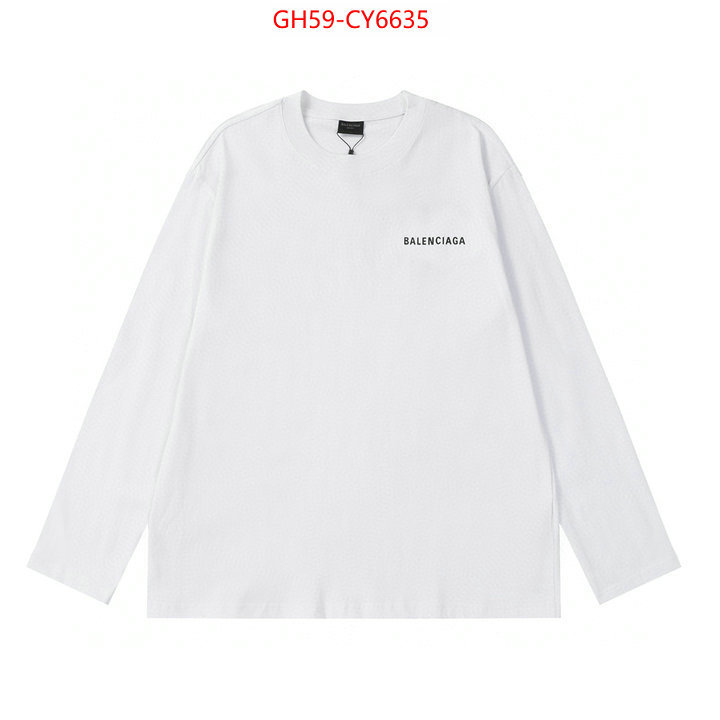 Clothing-Balenciaga wholesale sale ID: CY6635 $: 59USD