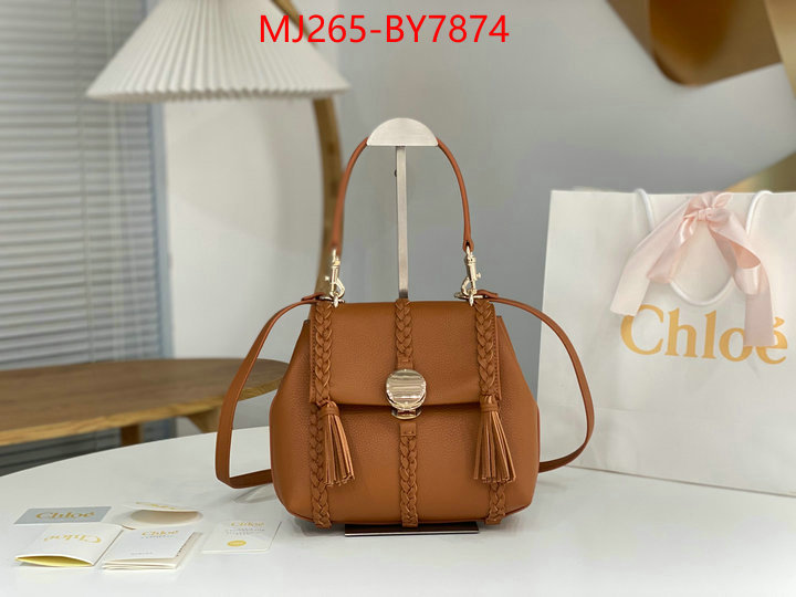 Chloe Bags(TOP)-Diagonal designer 7 star replica ID: BY7874 $: 265USD