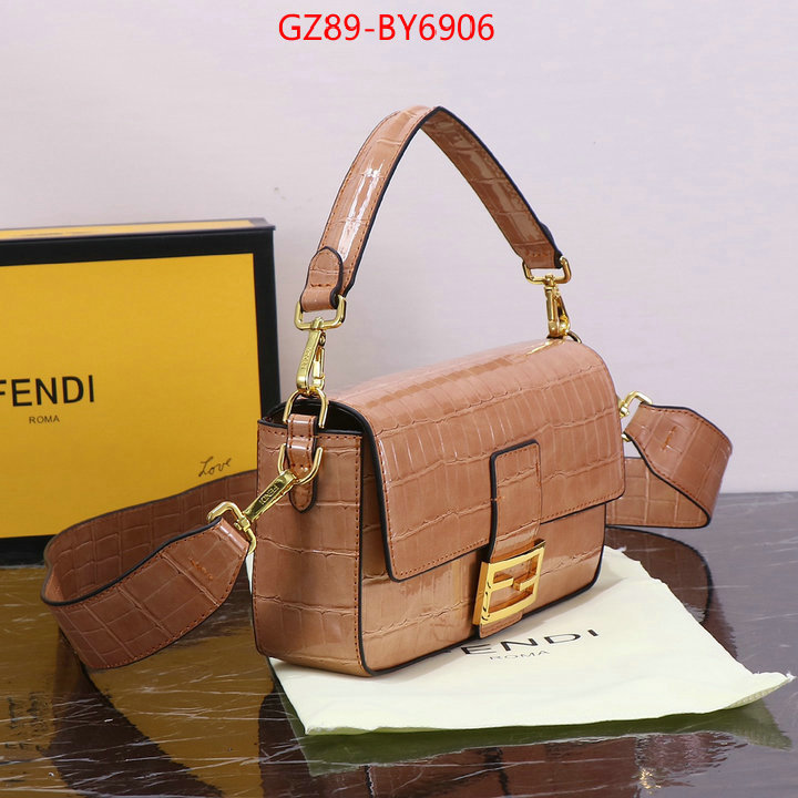 Fendi Bags(4A)-Baguette- where should i buy to receive ID: BY6906 $: 89USD