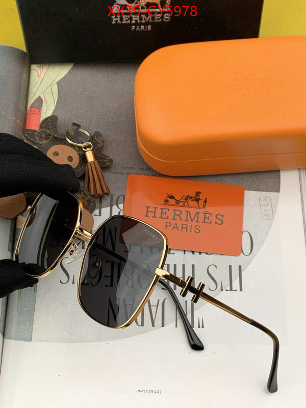 Glasses-Hermes high quality designer replica ID: GY5978 $: 39USD