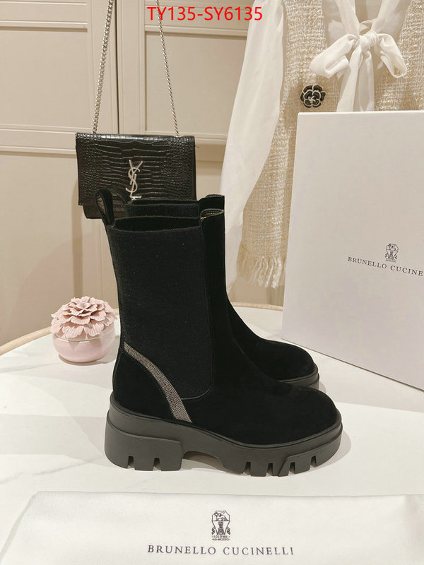 Women Shoes-Brunello cucinelli best fake ID: SY6135 $: 135USD