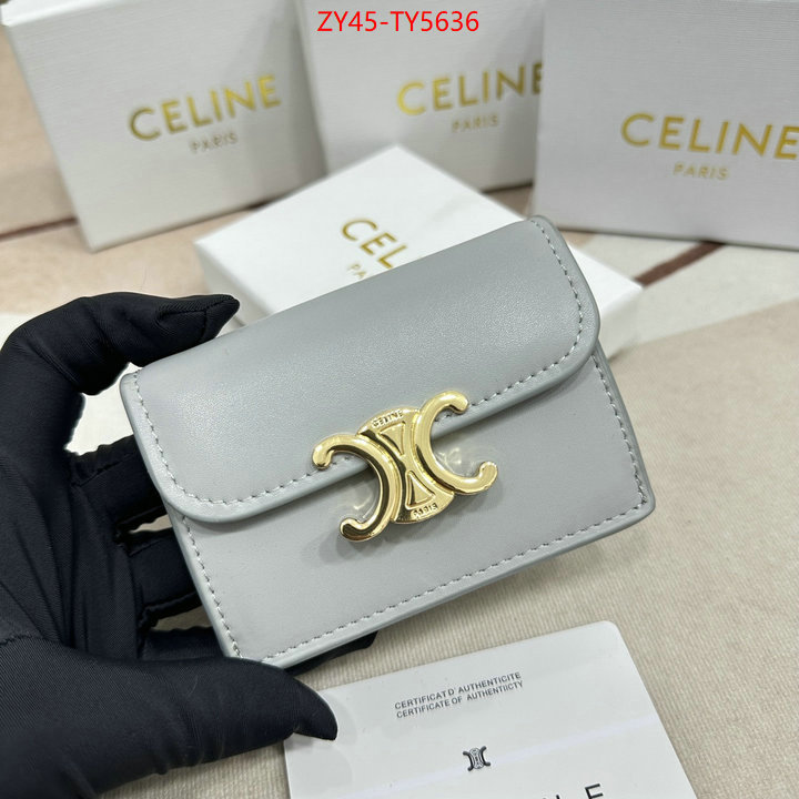 CELINE Bags(4A)-Wallet where should i buy to receive ID: TY5636 $: 45USD