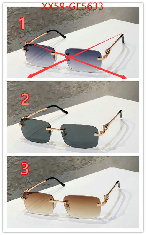 Glasses-Cartier buy top high quality replica ID: GE5633 $: 59USD