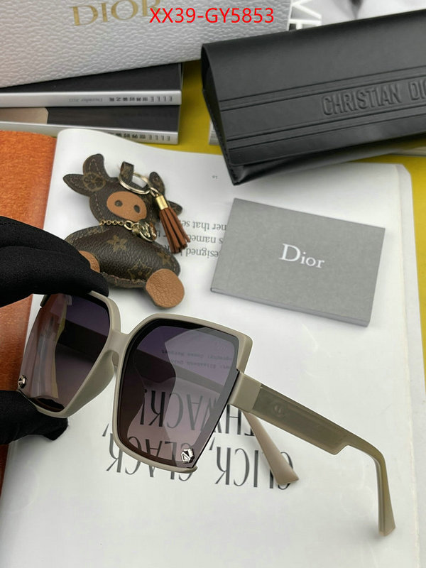 Glasses-Dior the best affordable ID: GY5853 $: 39USD