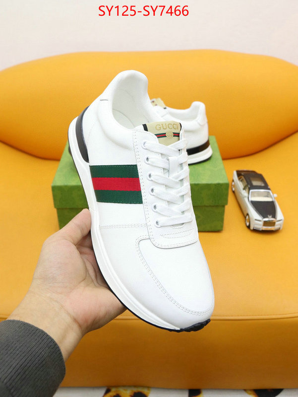 Men Shoes-Gucci counter quality ID: SY7466 $: 125USD