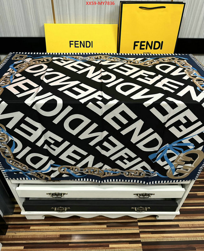 Scarf-Fendi the quality replica ID: MY7836 $: 59USD