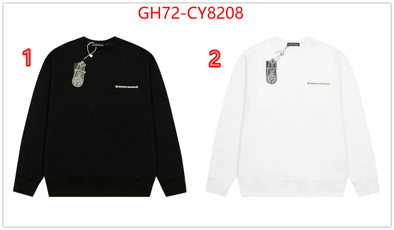 Clothing-Chrome Hearts top quality replica ID: CY8208 $: 72USD