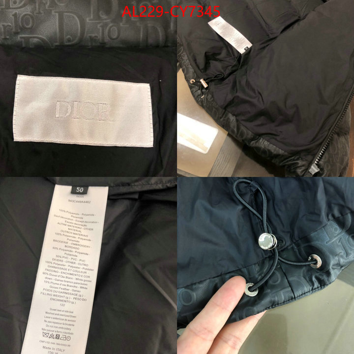 Down jacketMen-Dior we curate the best ID: CY7345 $: 229USD