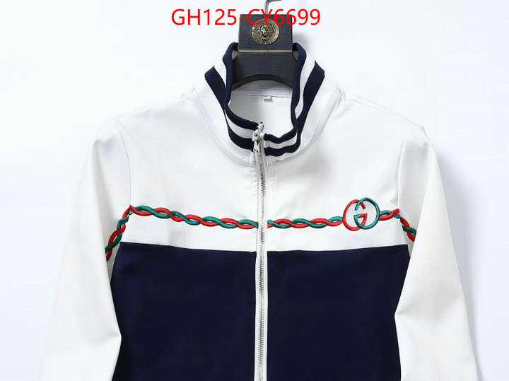 Clothing-Gucci same as original ID: CY6699 $: 125USD