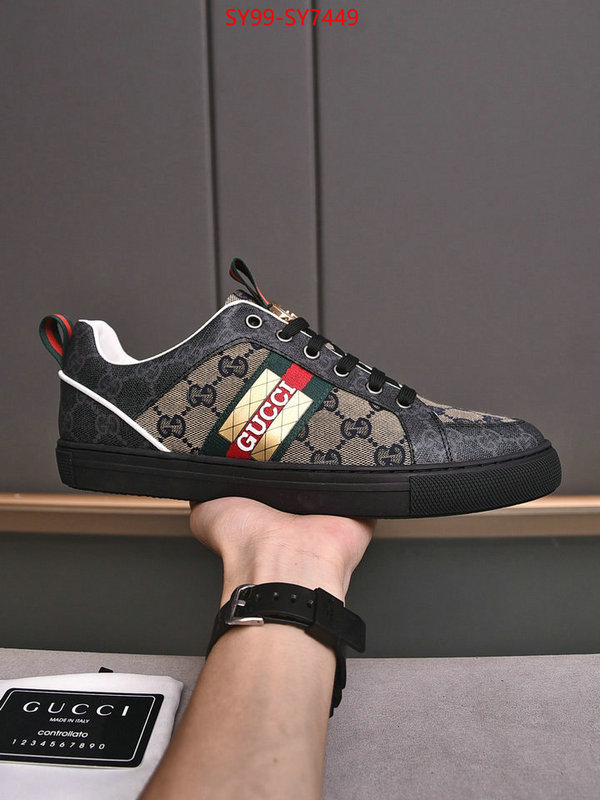 Men Shoes-Gucci where to buy high quality ID: SY7449 $: 99USD