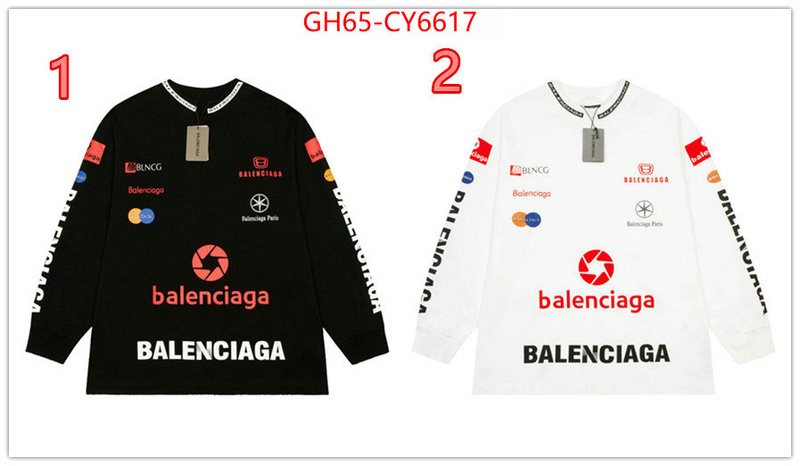 Clothing-Balenciaga buy top high quality replica ID: CY6617 $: 65USD