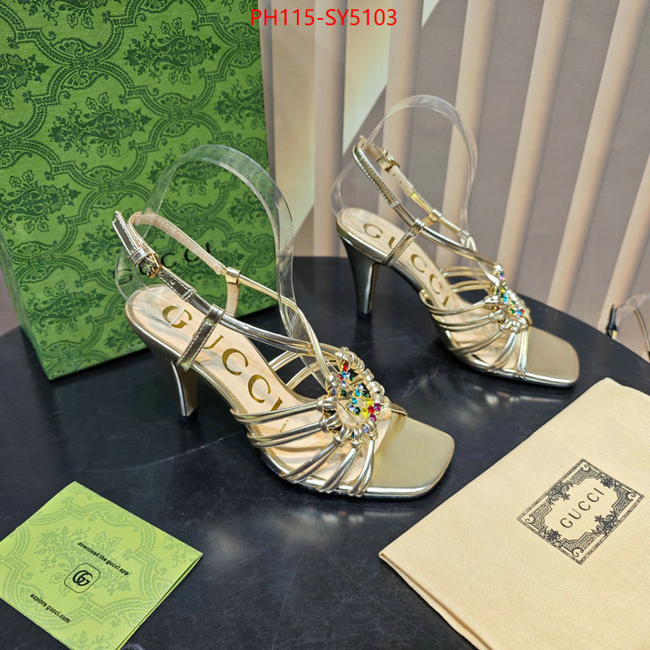 Women Shoes-Gucci where to buy replicas ID: SY5103 $: 115USD