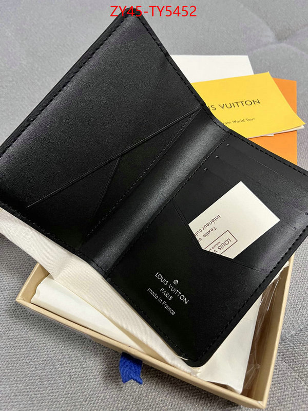 LV Bags(4A)-Wallet high quality perfect ID: TY5452 $: 45USD