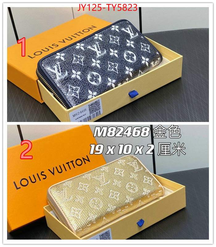 LV Bags(TOP)-Wallet highest product quality ID: TY5823 $: 125USD