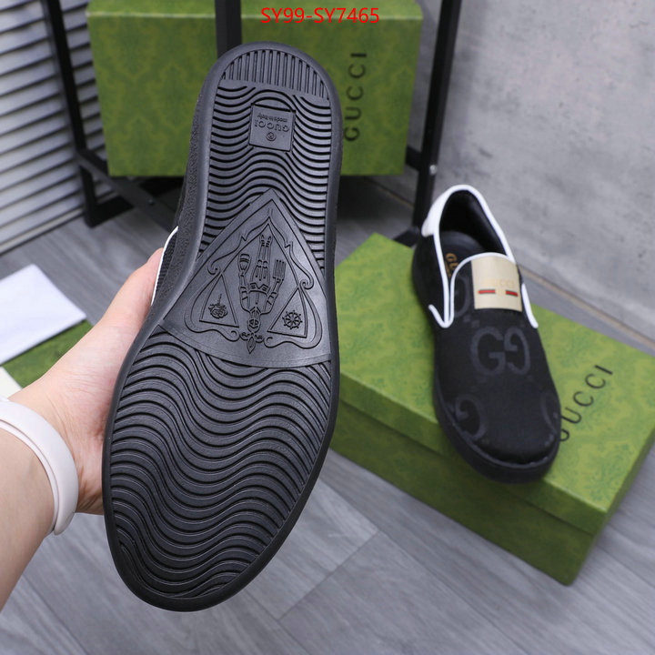 Men Shoes-Gucci brand designer replica ID: SY7465 $: 99USD