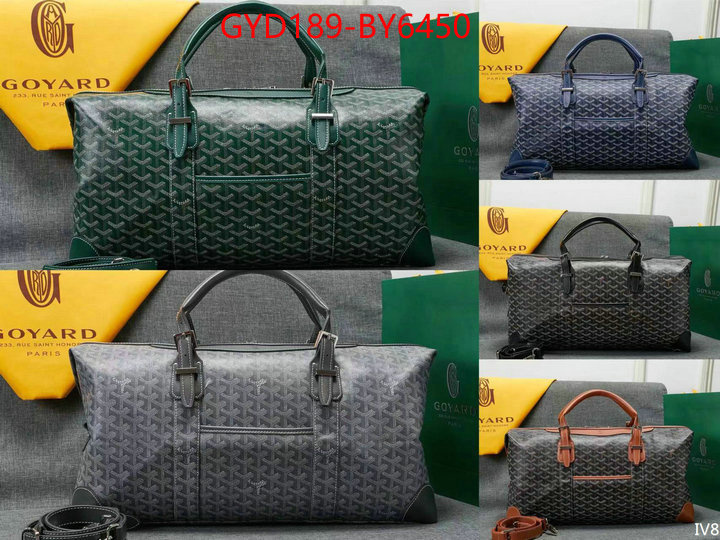 Goyard Bags(TOP)-Handbag- where to buy the best replica ID: BY6450 $: 189USD