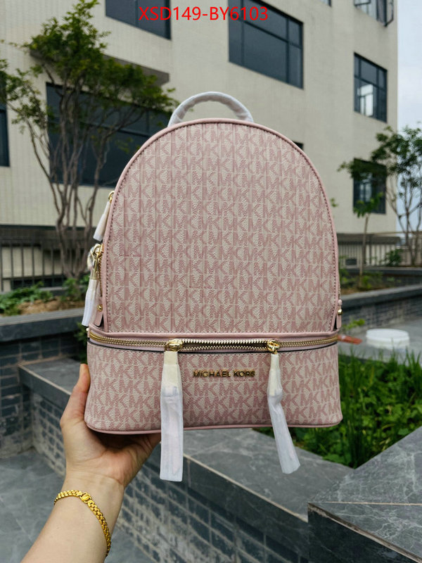 Michael Kors Bags(TOP)-Backpack- found replica ID: BY6103 $: 149USD