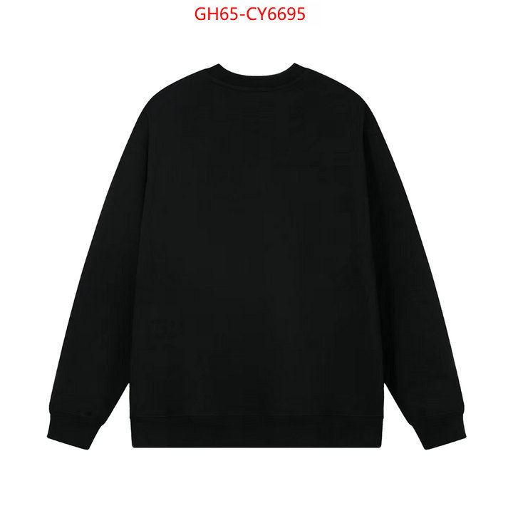 Clothing-Gucci top 1:1 replica ID: CY6695 $: 65USD