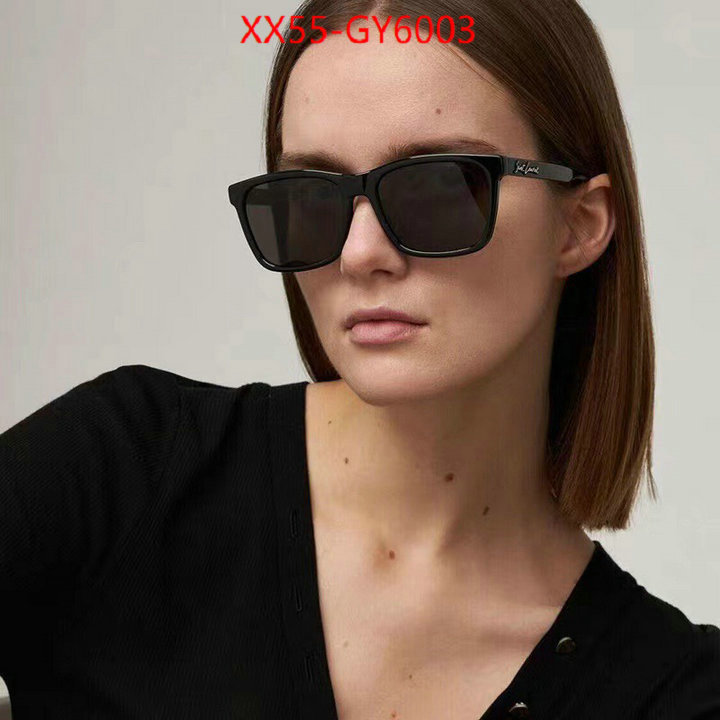 Glasses-YSL quality replica ID: GY6003 $: 55USD