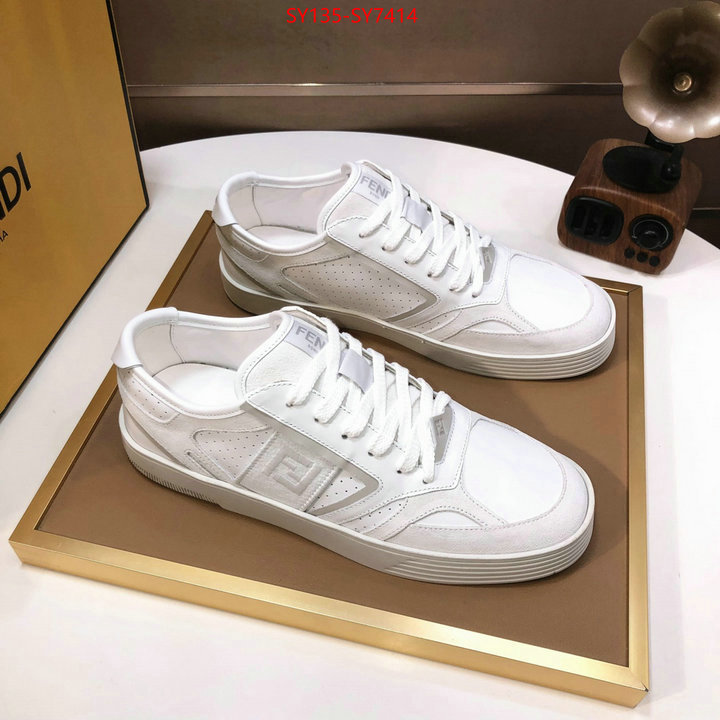 Men Shoes-Fendi fake aaaaa ID: SY7414 $: 135USD