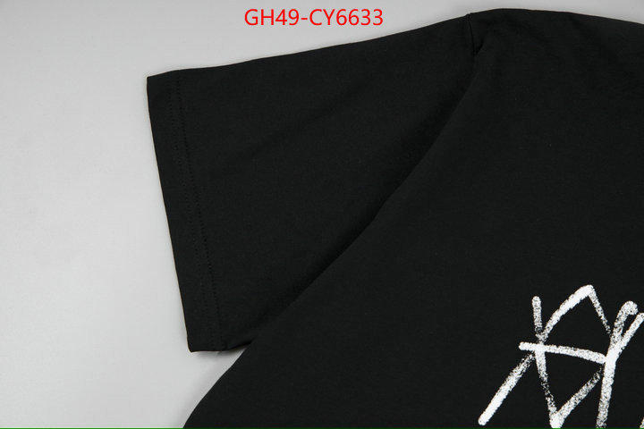 Clothing-Balenciaga replica wholesale ID: CY6633 $: 49USD