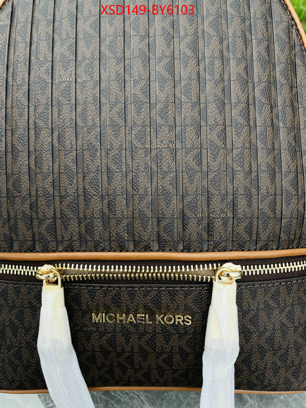 Michael Kors Bags(TOP)-Backpack- counter quality ID: BY6103 $: 149USD