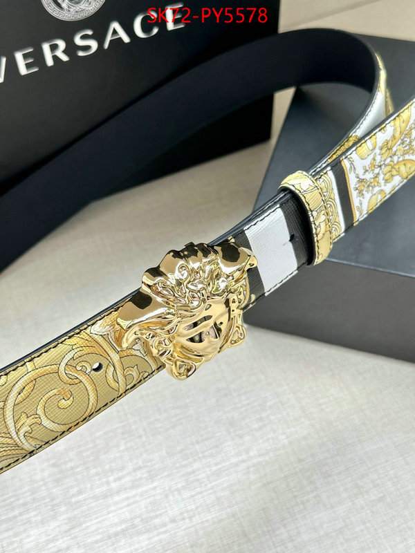 Belts-Versace luxury fake ID: PY5578 $: 72USD