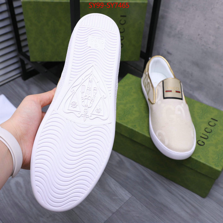 Men Shoes-Gucci brand designer replica ID: SY7465 $: 99USD