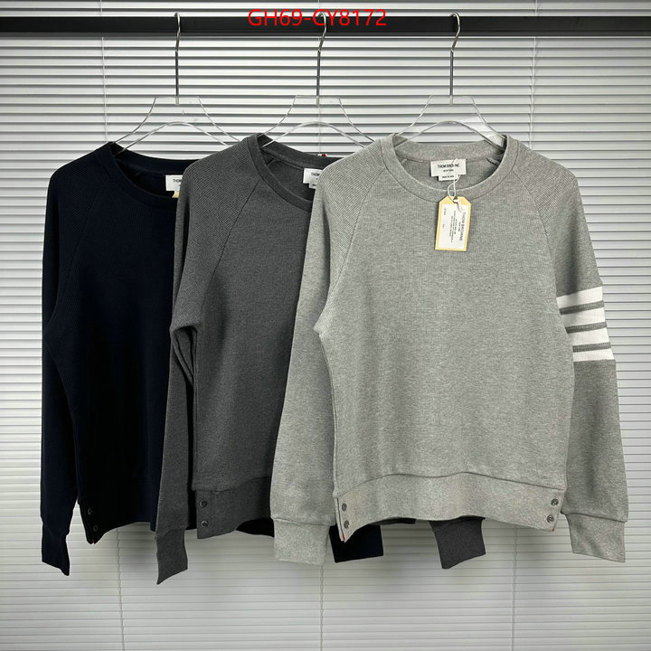 Clothing-Thom Browne where to find best ID: CY8172 $: 69USD