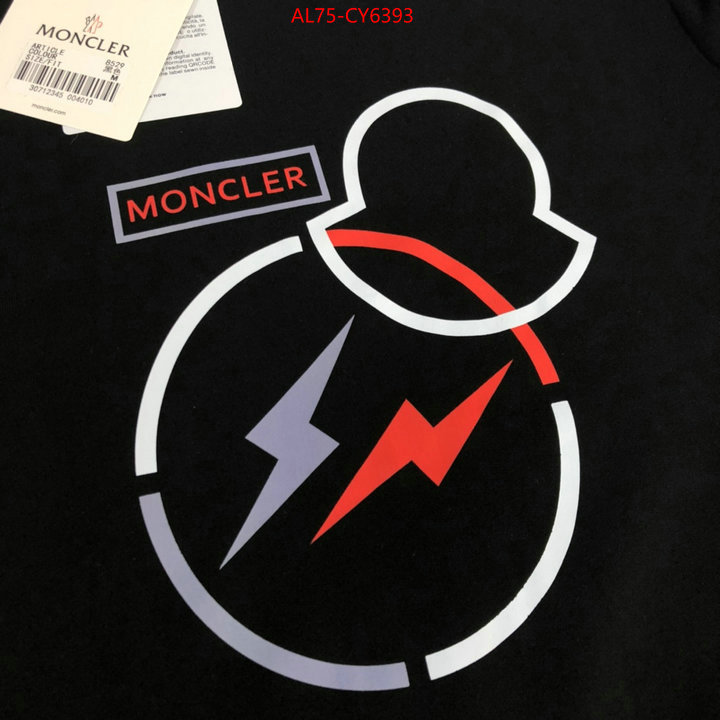 Clothing-Moncler top designer replica ID: CY6393 $: 75USD