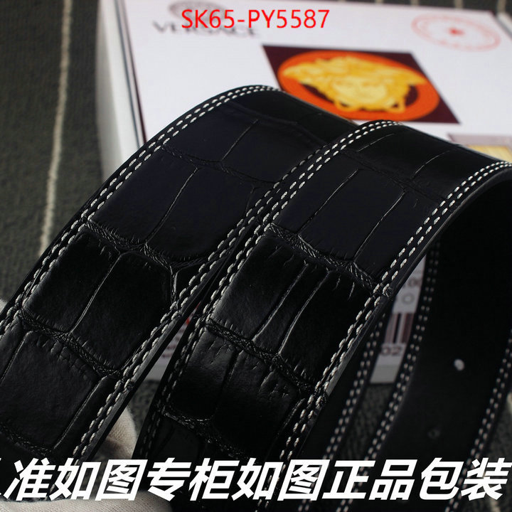 Belts-Versace wholesale designer shop ID: PY5587 $: 65USD