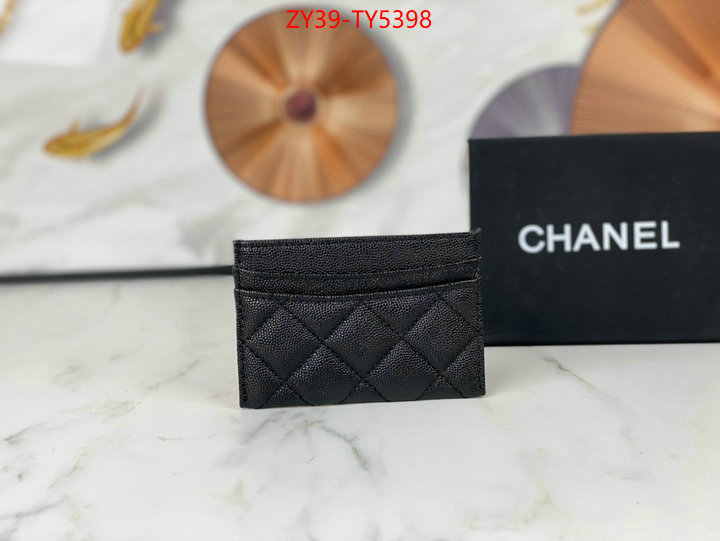 Chanel Bags(4A)-Wallet- top quality ID: TY5398 $: 39USD