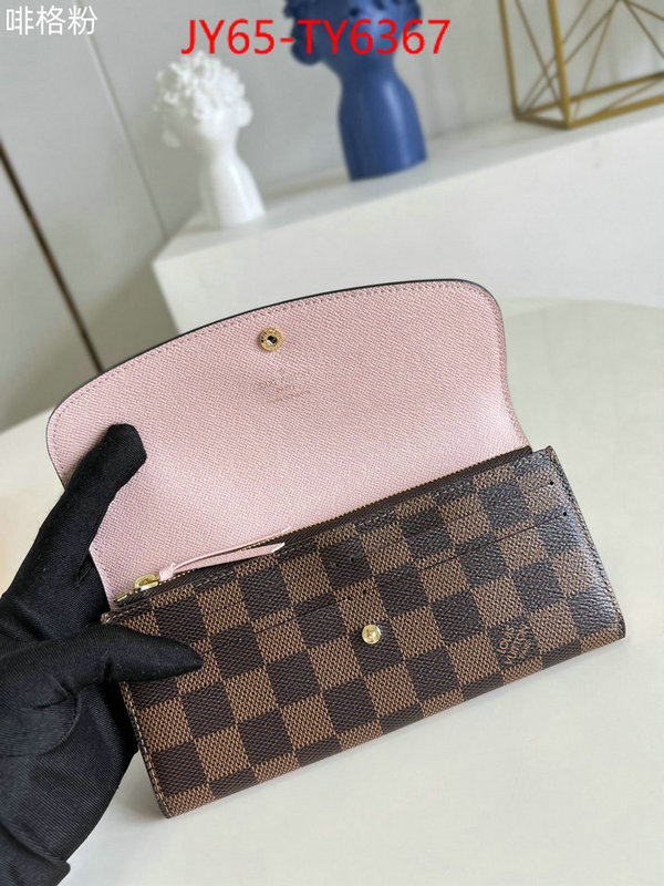 LV Bags(TOP)-Wallet copy aaaaa ID: TY6367 $: 65USD