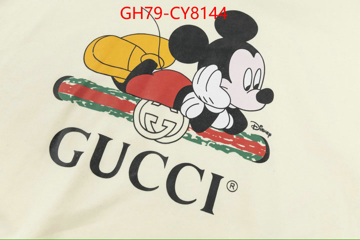 Clothing-Gucci luxury fake ID: CY8144 $: 79USD