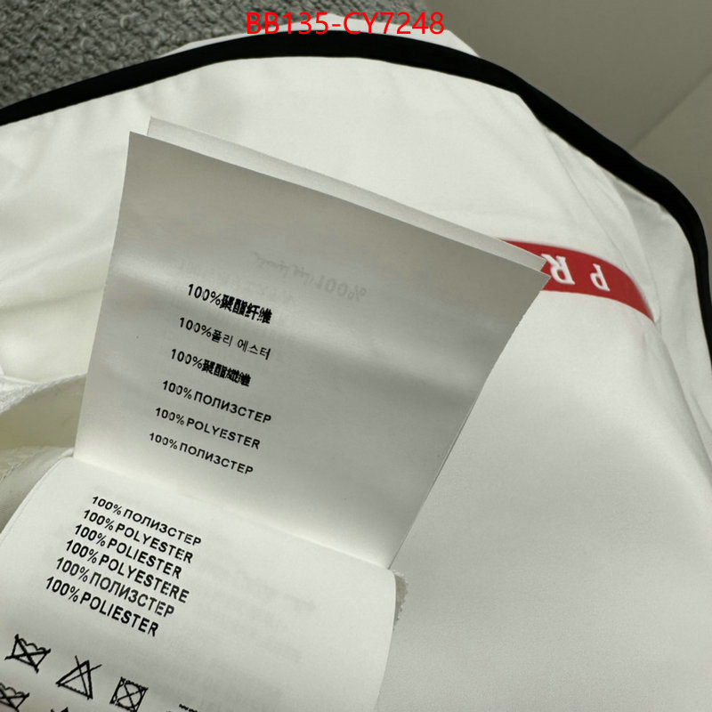 Clothing-Prada mirror quality ID: CY7248 $: 135USD