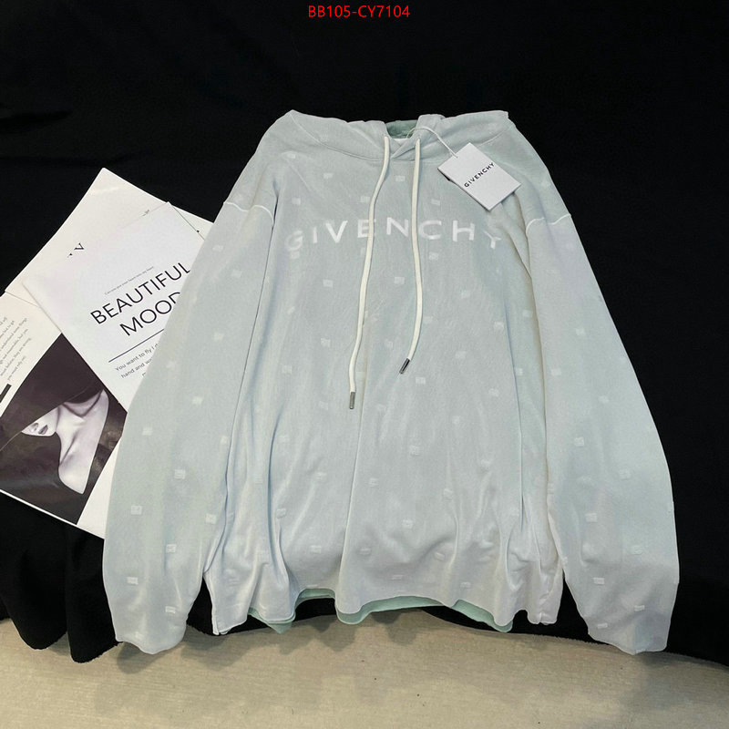 Clothing-Givenchy perfect replica ID: CY7104 $: 105USD