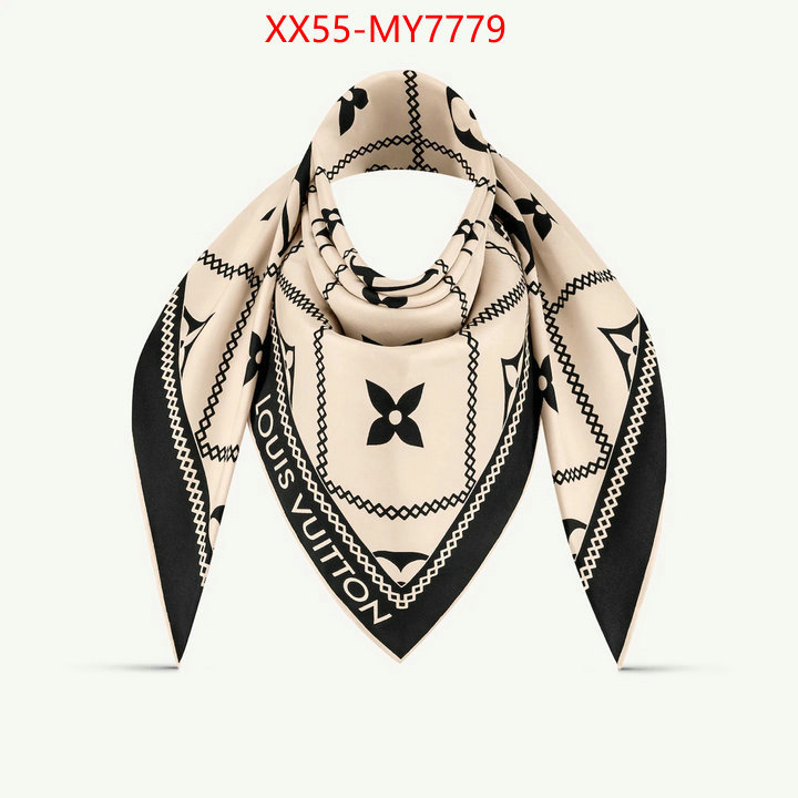 Scarf-LV designer fake ID: MY7779 $: 55USD