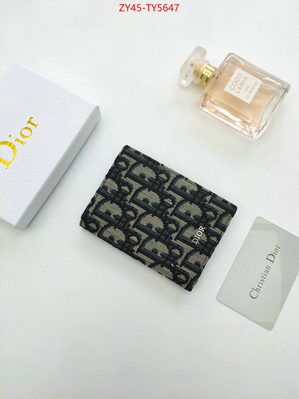 Dior Bags(4A)-Wallet- what's best ID: TY5647 $: 45USD