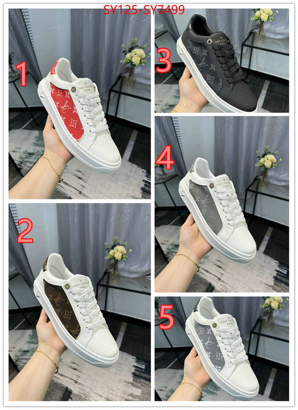 Men Shoes-LV 7 star collection ID: SY7499 $: 125USD