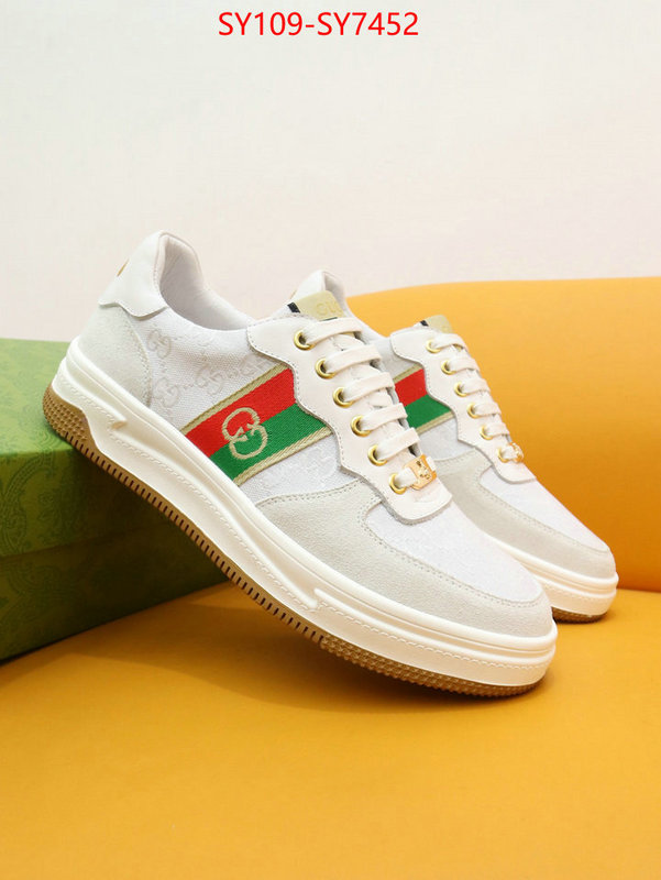 Men Shoes-Gucci fake cheap best online ID: SY7452 $: 109USD