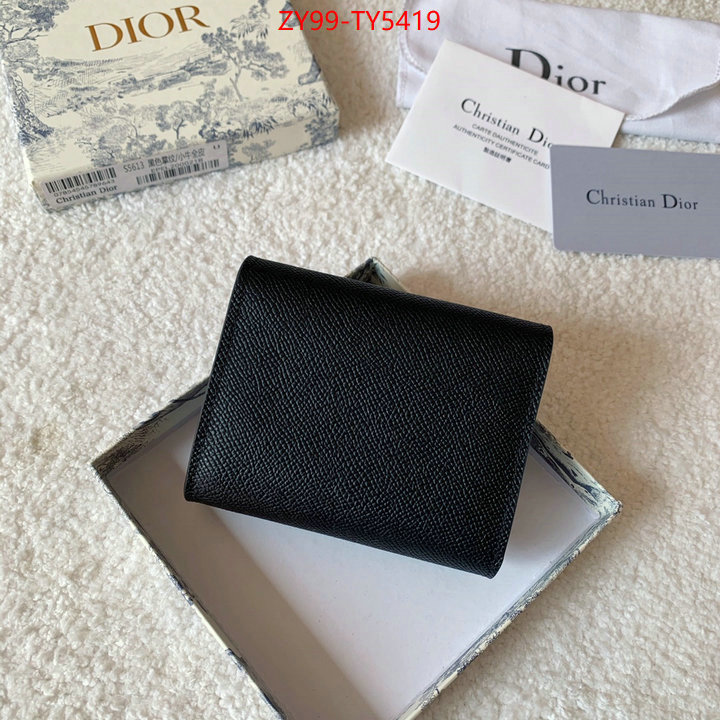 Dior Bags(4A)-Wallet- high quality online ID: TY5419 $: 99USD