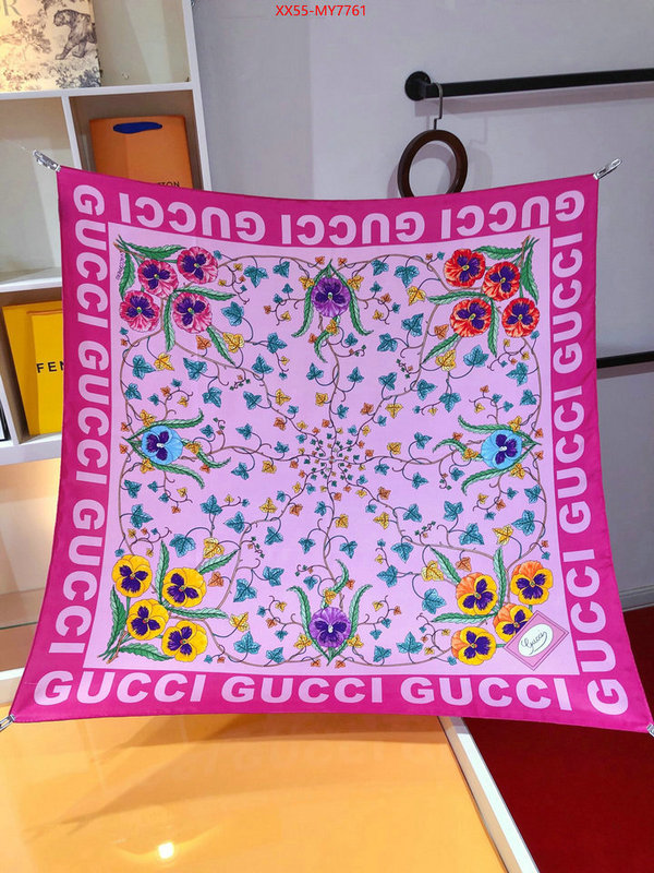 Scarf-Gucci shop cheap high quality 1:1 replica ID: MY7761 $: 55USD