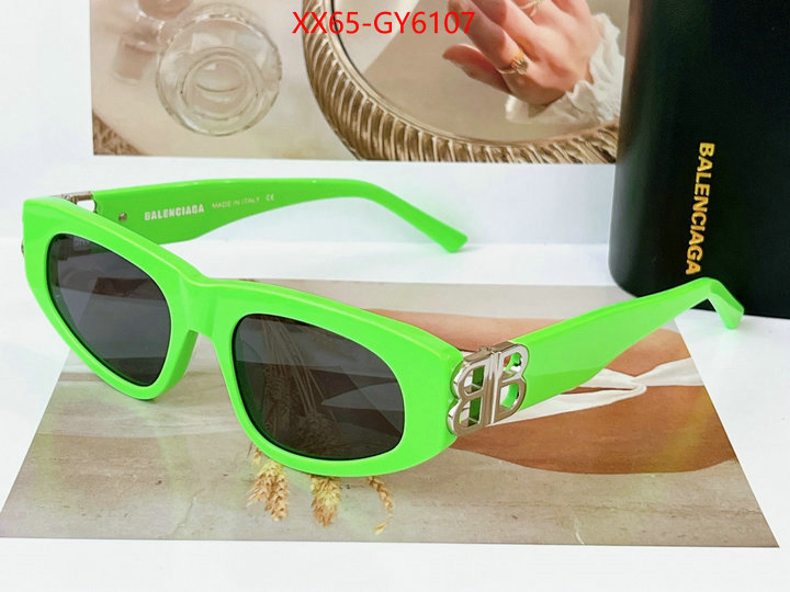 Glasses-Balenciaga wholesale imitation designer replicas ID: GY6107 $: 65USD