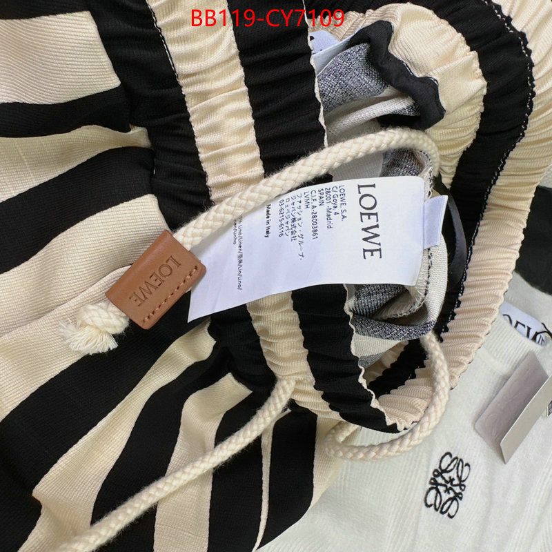Clothing-Loewe 1:1 replica wholesale ID: CY7109 $: 119USD