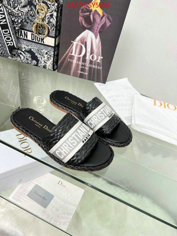 Women Shoes-Dior where should i buy to receive ID: SY5086 $: 75USD